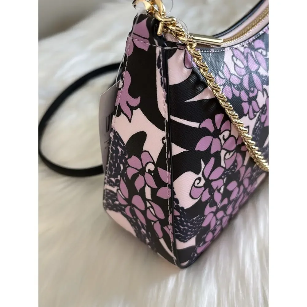 Kate Spade New York SNAKE GARDEN PRINTED MEDIUM CONVERTIBLE CROSSBODY